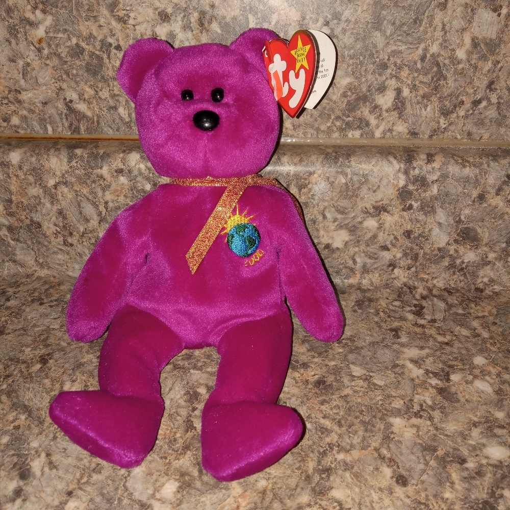 Beanie Babies "Millennium" Bear Year 2000
